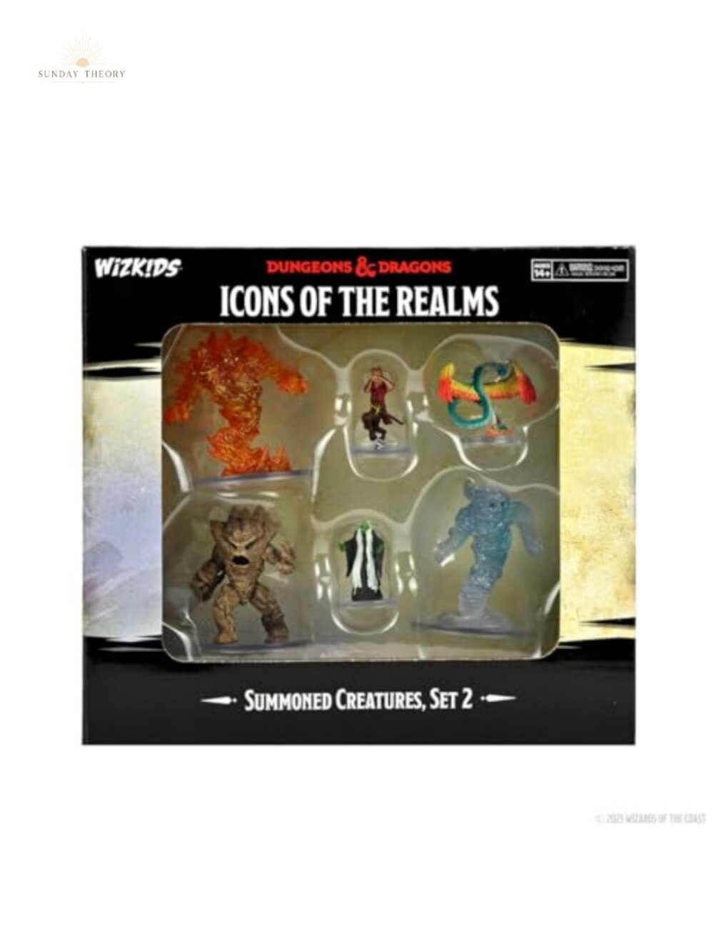 D&D Elemental Miniature Figures Set 2